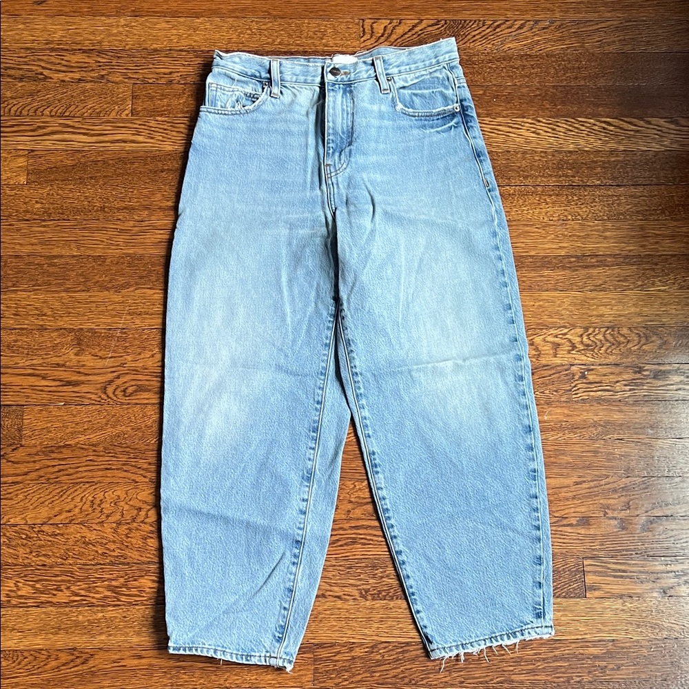 FRAME Light Blue Barrel Denim Jeans Size 29
